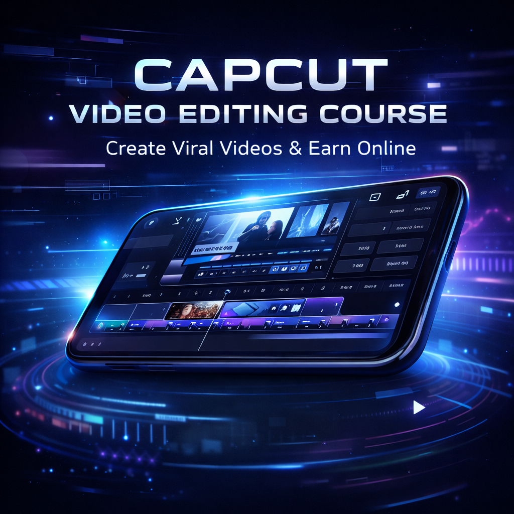 Capcut Video  Editing Mastery: Create Viral Videos & Make Money Online (Beginner to Pro)